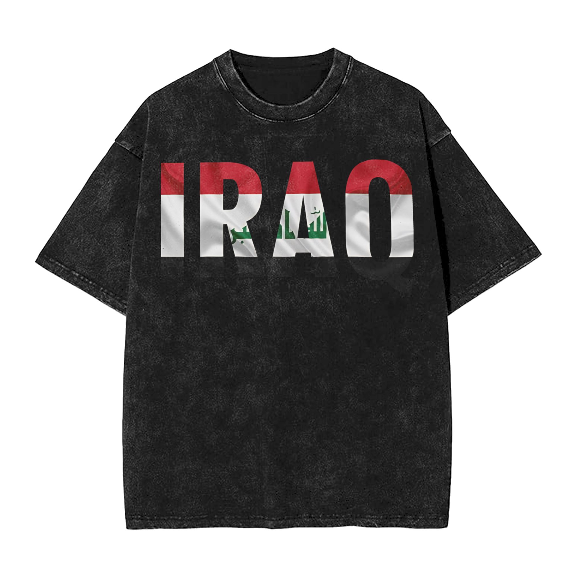 Summer Clothing Name - イラク国旗名スタイリッシュな Tシャツファッション Tシャツ半袖 Y2K 面白い Tシャツビーチカジュアル