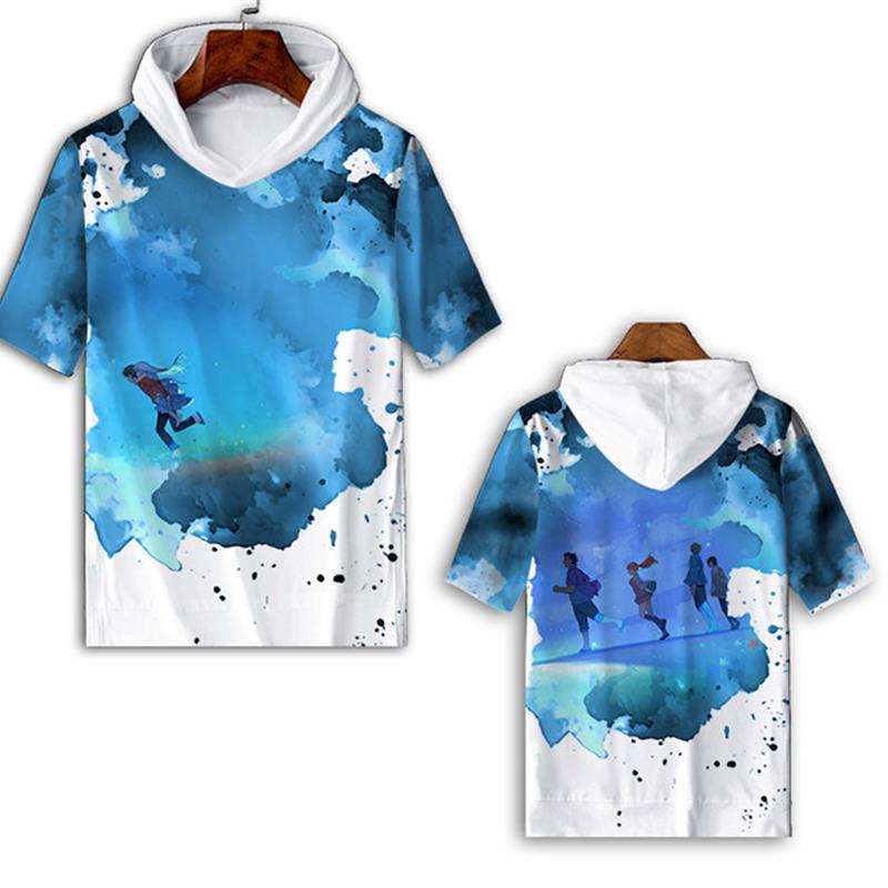 Summer Clothing Name - 新しい無臭フラワーネーム衣料品、クロスボーダー半袖Tシャツ、プリントトップBC133、メンズサマーカジュアルコットンTシャツ