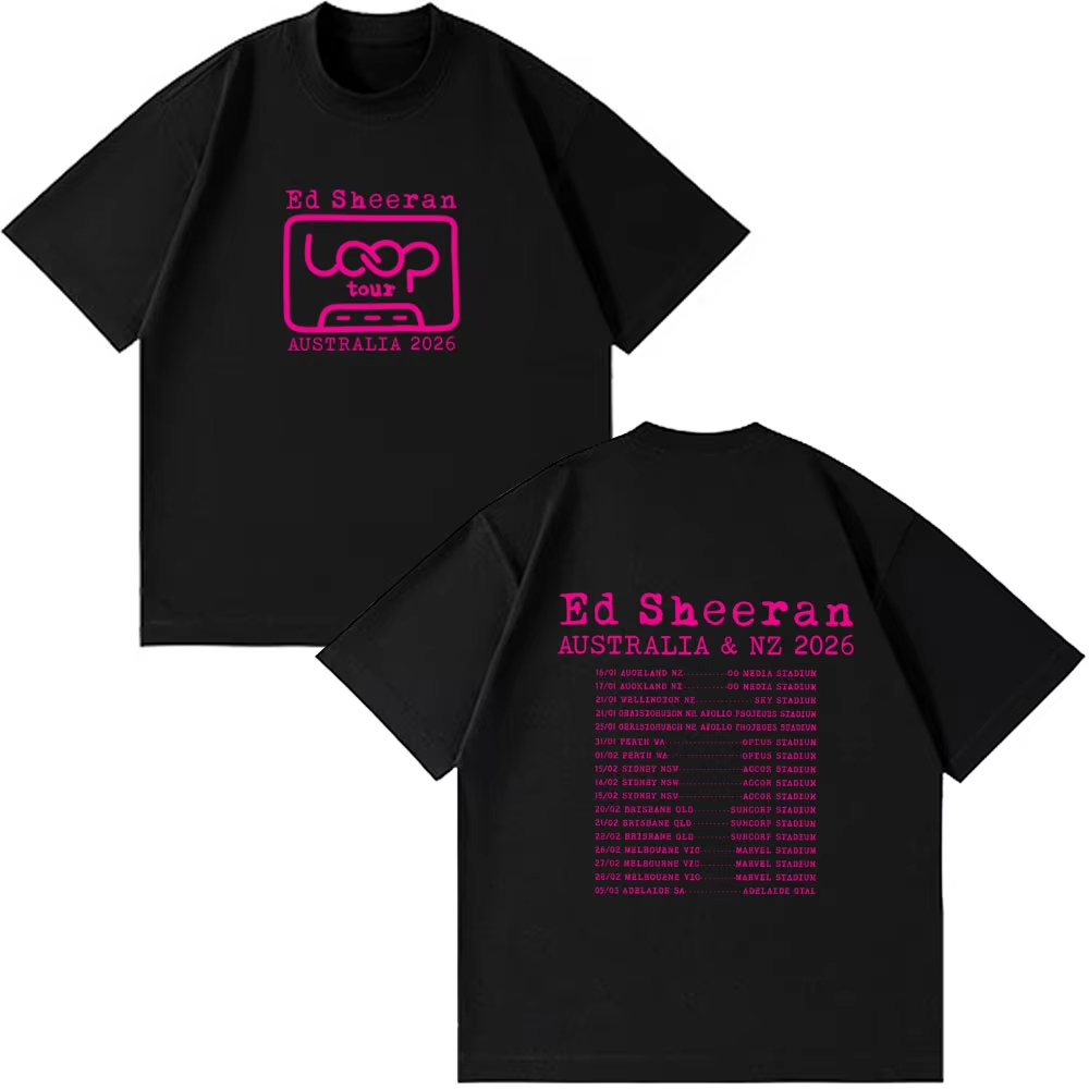 Summer Clothing Women Australia - エド・シーラン ループツアー オーストラリアとニュージーランド 2026 ツアー グッズ