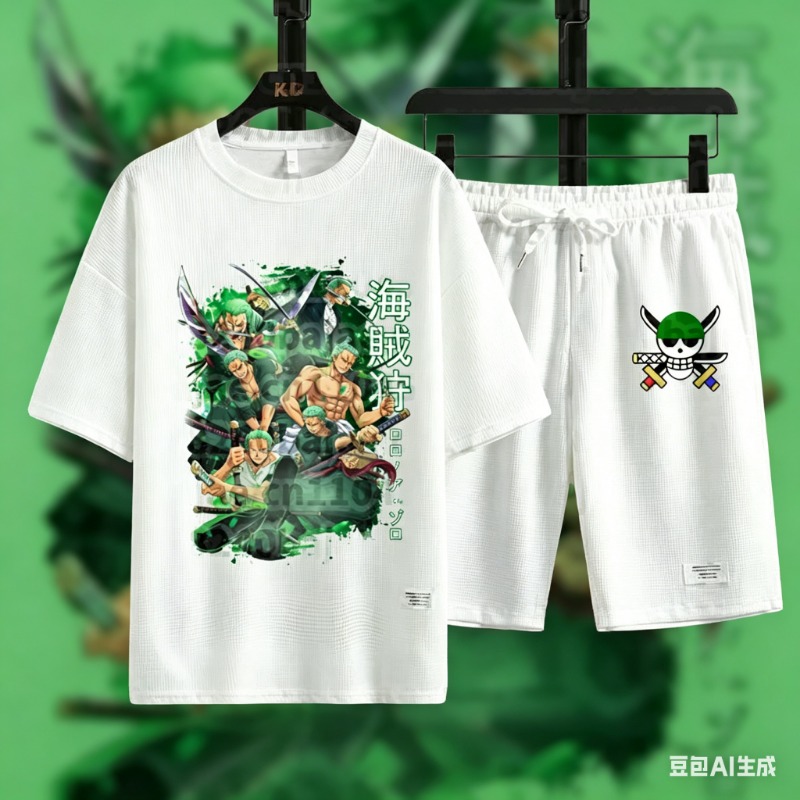Summer Clothing For Baby Boy - ワンピース キッズ服 チョッパー ルフィ ジャージ上下セット 子供用