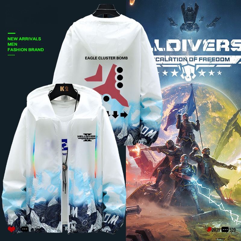 Summer Clothing Name - 軽量日焼け止め服 Hell's Commando 2 共名カジュアルサマートップスティーンエイジャー向け通気性ポリエステルジャケット