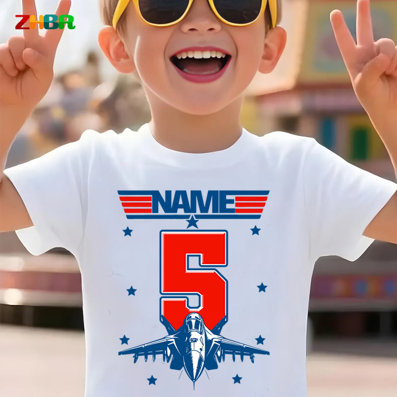 Summer Clothing Name - 家族の誕生日Tシャツ 誕生日ガールシャツ お揃いの衣装 パーソナライズされた名前入り ガールズパーティーシャツ 衣類