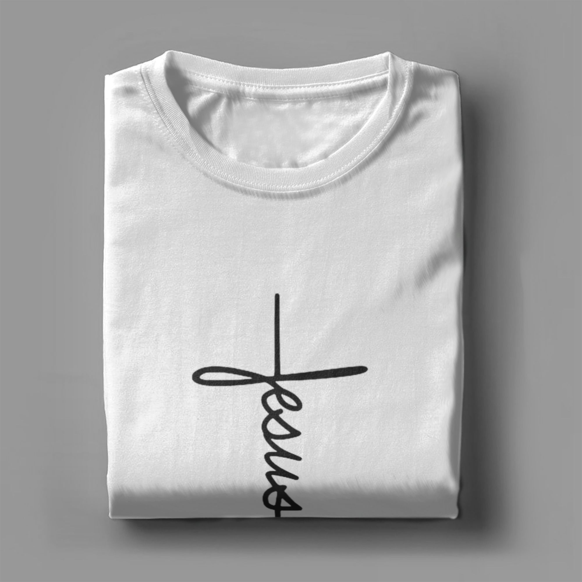 男性 Tシャツ イエスの名前がクロスロゴとして表示される 素 - Summer Clothing Name のレビューと価格
