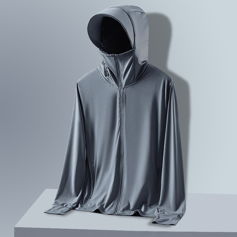 メンズ夏用アイスシルク屋外通気性日焼け止め服軽量フィッシング - Summer Clothing Wear のレビューと価格