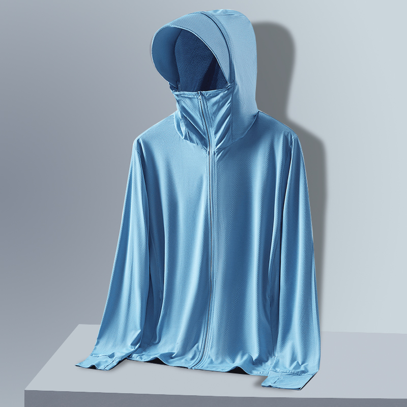 メンズ夏用アイスシルク屋外通気性日焼け止め服軽量フィッシング - Summer Clothing Wear のレビューと価格