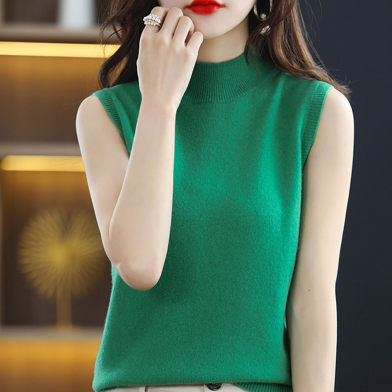 婦人服 ハーフハイネックベスト ジャンパー セーター ノース - Summer Jumper Clothing のレビューと価格