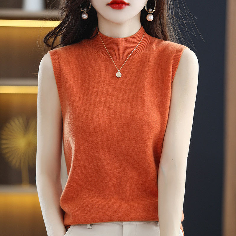婦人服 ハーフハイネックベスト ジャンパー セーター ノース - Summer Jumper Clothing のレビューと価格