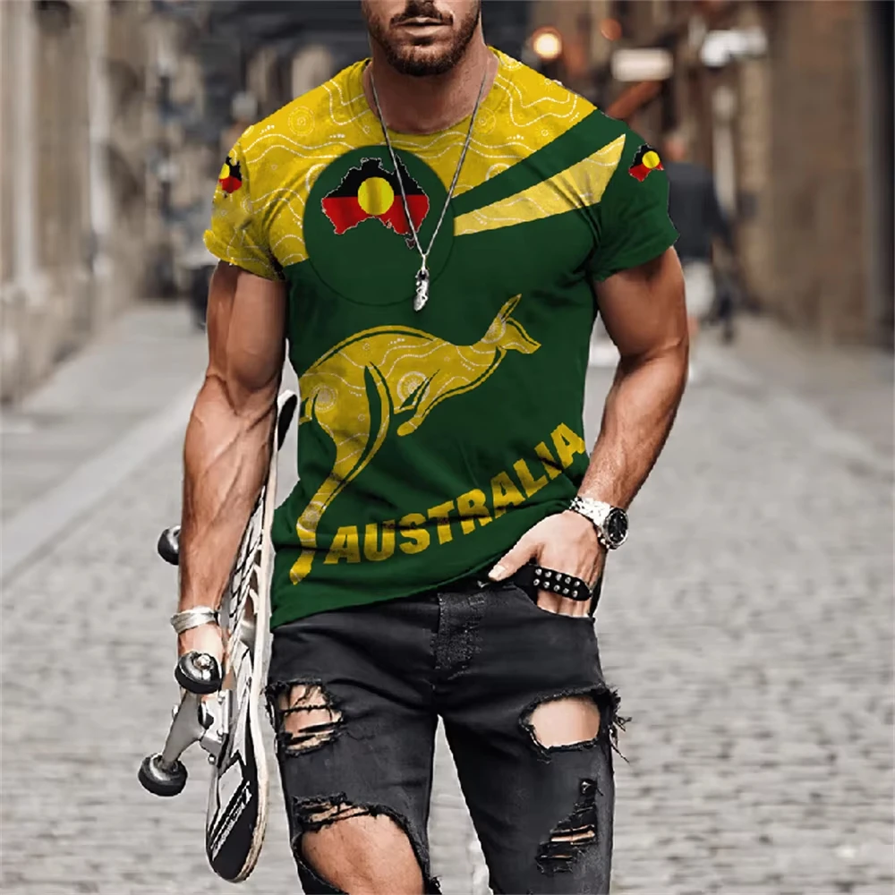 メンズ Tシャツ オーストラリア グラフィック キッド Tシ - Summer Clothing Women Australia のレビューと価格