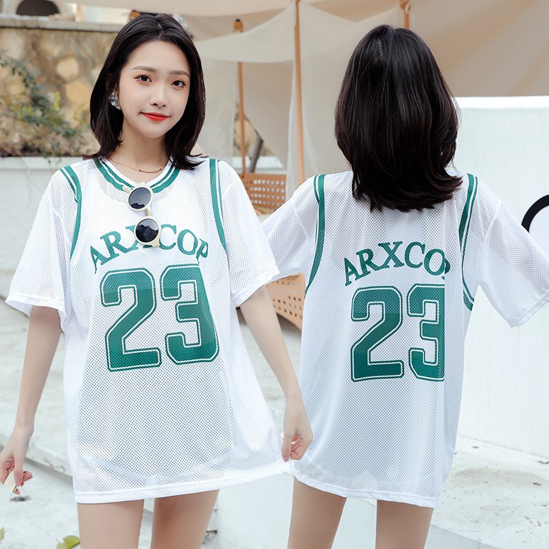 レディース3ピース水着セット ホワイトメッシュバスケットボー - Swim Cover Up Mesh のレビューと価格