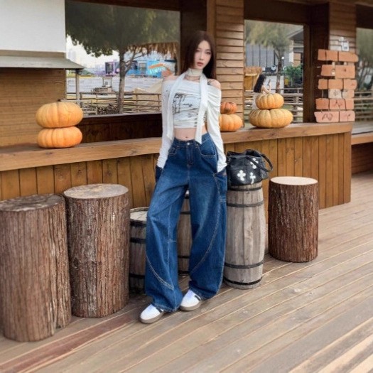 春物プラスサイズレディース服ハイウエストルーズフィットカジュ - Summer Clothing Wear のレビューと価格