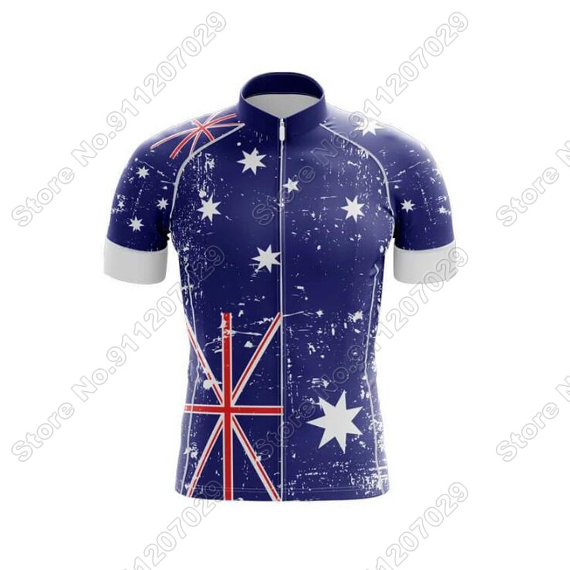 男性用オーストラリア代表サイクリングジャージ,サマーサイクリ - Summer Clothing Australia のレビューと価格