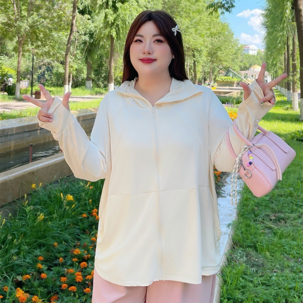 夏用の女性用ファットMMニュープラスサイズアイスシルク日焼け - Summer Clothing For Plus Size Women のレビューと価格