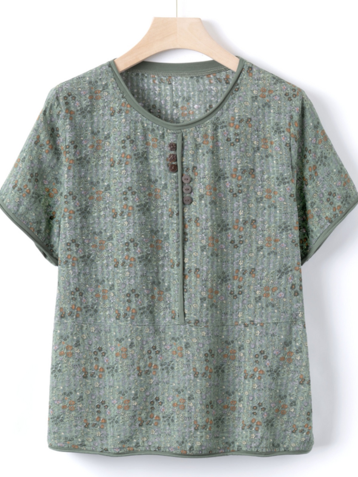 カジュアルな綿シルク半袖トップス、おばあちゃんのためのファッ - Summer Clothing Over 60 のレビューと価格
