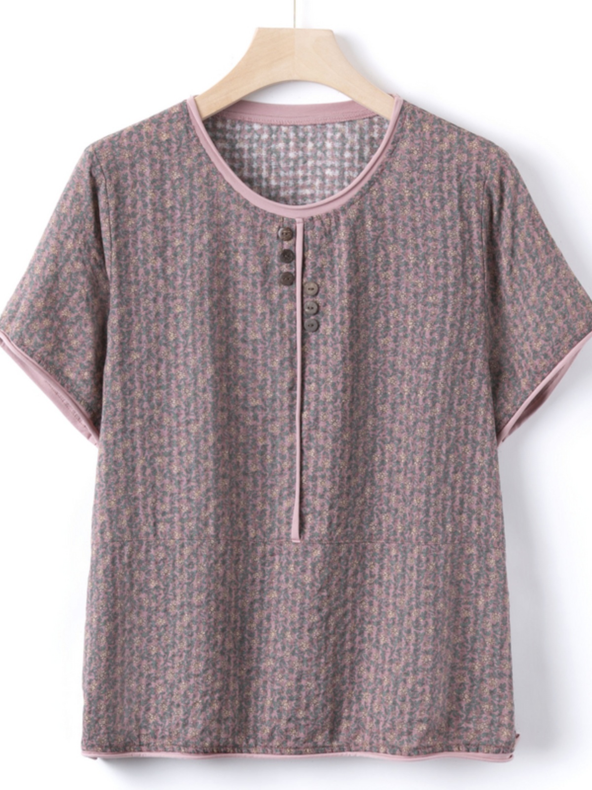 カジュアルな綿シルク半袖トップス、おばあちゃんのためのファッ - Summer Clothing Over 60 のレビューと価格