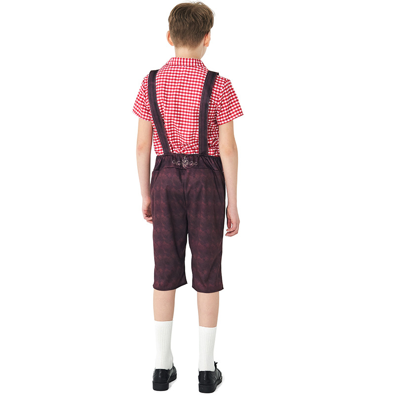 男の赤ちゃん服ドイツオクトーバーフェスト衣装子供市松 Tシャ - Summer Clothing For Baby Boy のレビューと価格