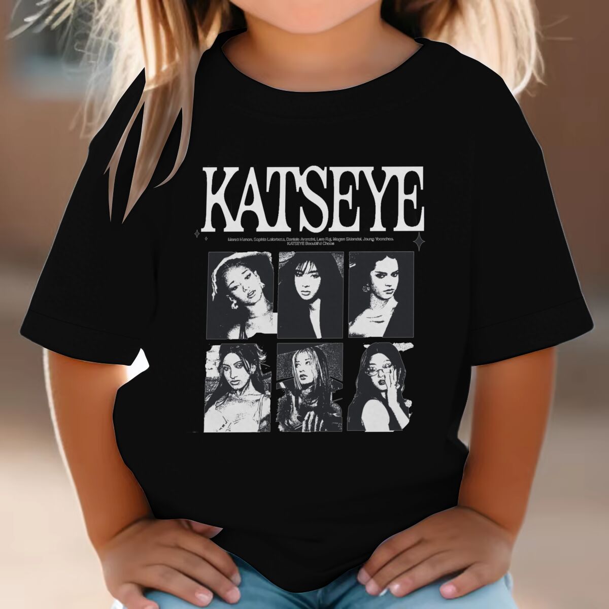 KATSEYE プリント夏トップス女の子 Y2K ヴィンテー - Summer Clothing Baby Girl のレビューと価格