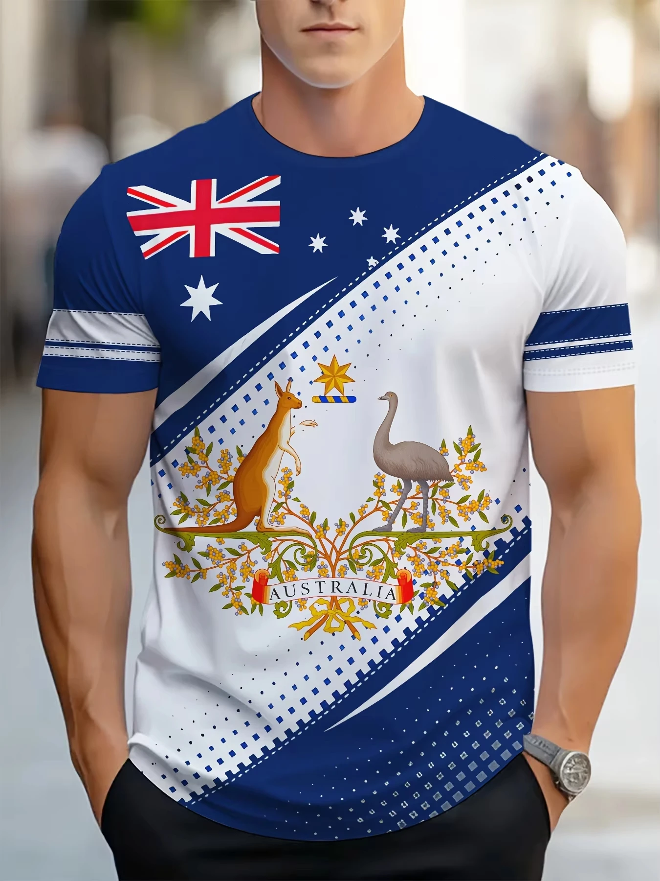 メンズ Tシャツ オーストラリア グラフィック キッド Tシ - Summer Clothing Women Australia のレビューと価格