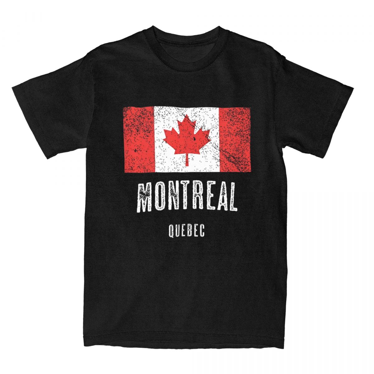 男性用の純綿のプリントTシャツ,カナダとカナダの旗のプリント - Summer Clothing Canada のレビューと価格