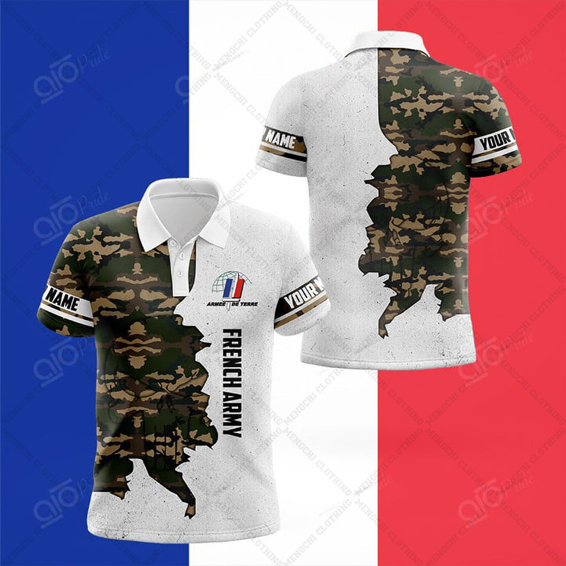 カスタム名フランス国旗グラフィックポロシャツ夏カジュアルボー - Summer Clothing Name のレビューと価格