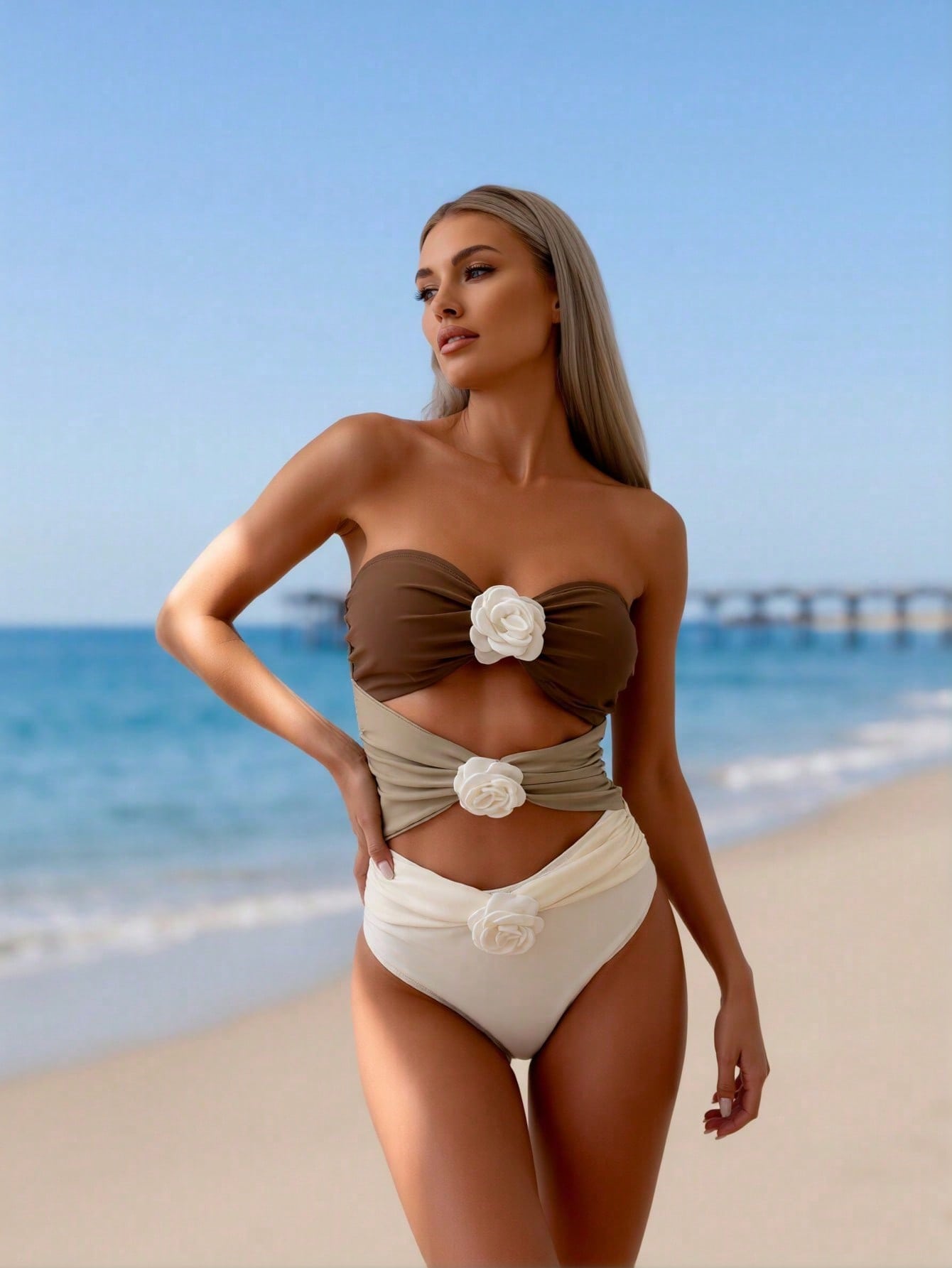 2026 新しいヨーロッパとアメリカの女性用ワンピースストラ - Swimsuit One Piece のレビューと価格