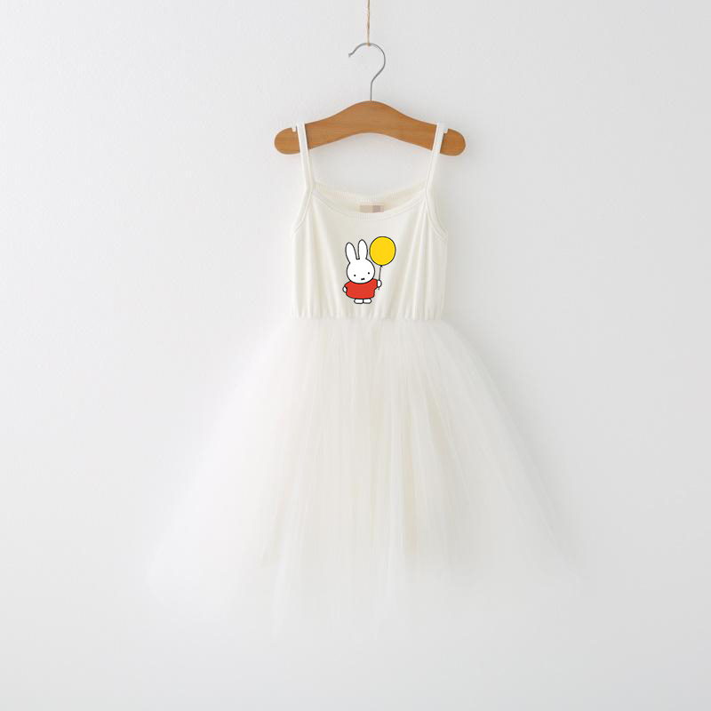 ミッフィー子供スパゲッティストラップドレス少女漫画かわいいフ - Summer Clothing Baby Girl のレビューと価格