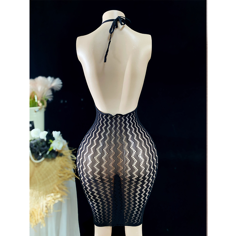メッシュビーチカバーアップドレス レディース ホローアウト  - Swim Cover Up Mesh のレビューと価格
