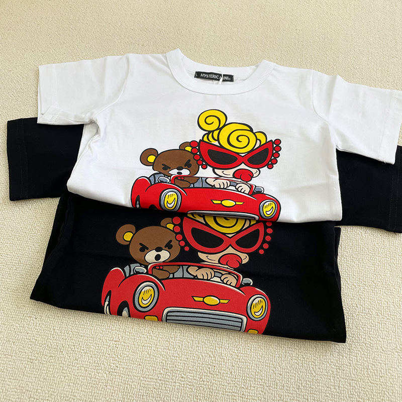 かわいい新しいヒステリックミニ漫画Tシャツアニメ周辺服夏服快 - Summer Clothing Girl のレビューと価格
