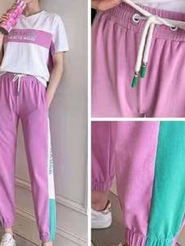 夏の新作カジュアルスポーツウェアセットゆったりプラスサイズレ - Summer Clothing Wear のレビューと価格