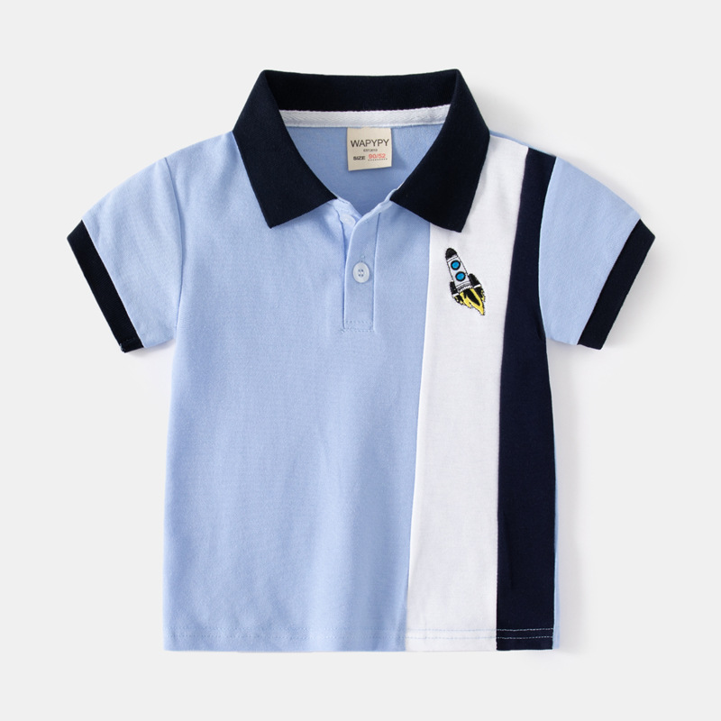 男の子用の幼児用ポロシャツ,子供服,女の子と男の子用の服,キ - Summer Clothing For Baby Boy のレビューと価格