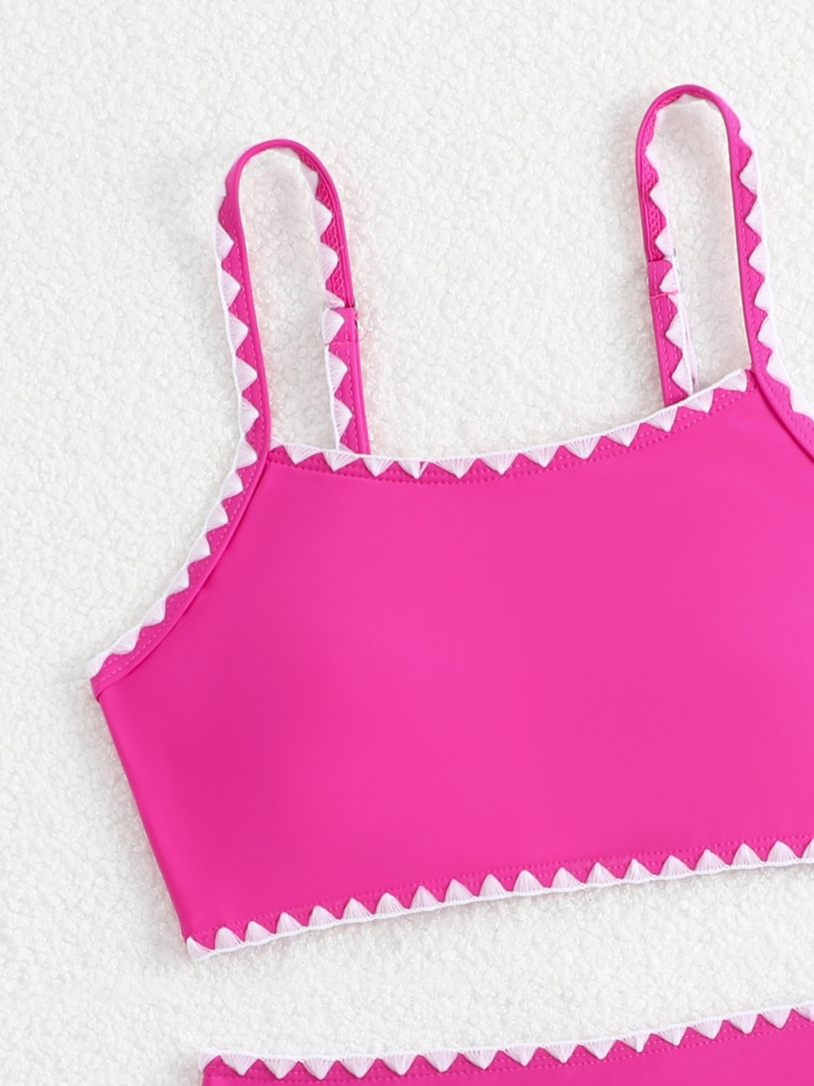 ビキニガールズキッズ水着2026新作ピンクスリング子供用水着 - Swim Cover Up Mesh のレビューと価格