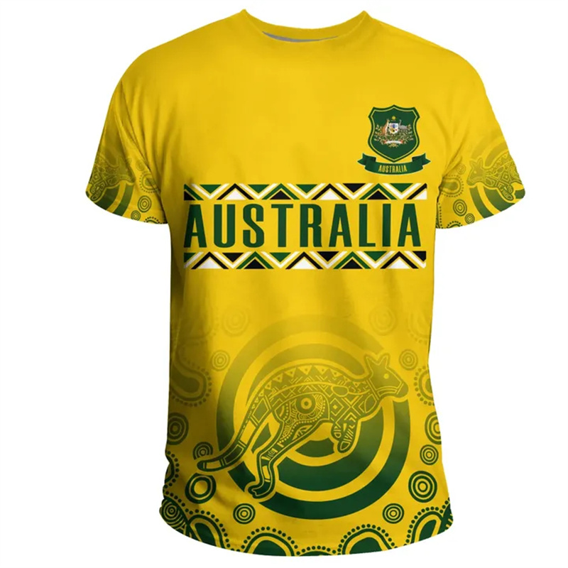 男性用の3DプリントTシャツ,アジアのエンブレム,ルーズフィ - Summer Clothing Australia のレビューと価格