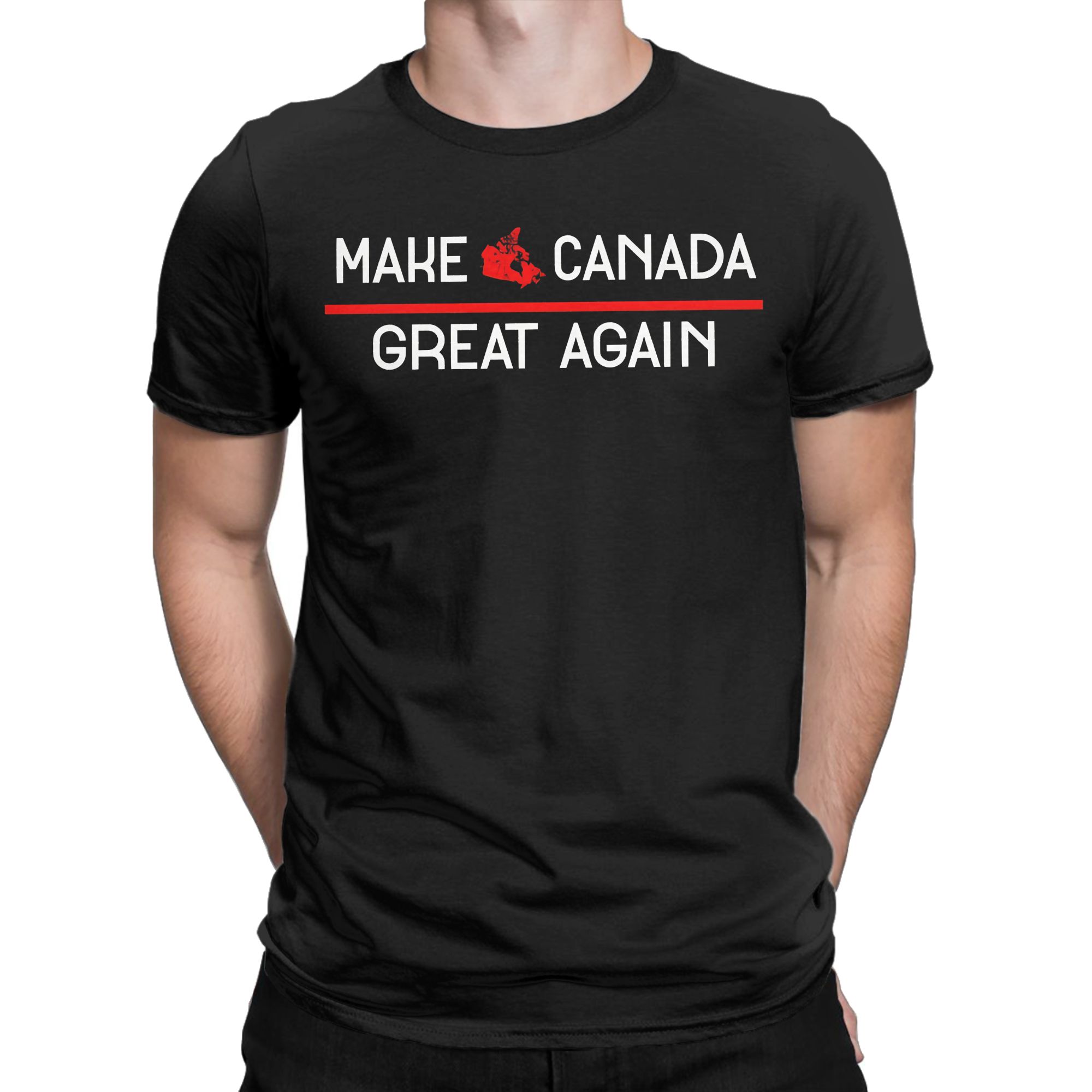 男性女性 Tシャツメイクカナダグレートアゲイン Tシャツ原宿 - Summer Clothing Canada のレビューと価格
