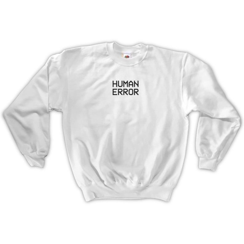 Skuggnas 新着人間エラートレーナーユニセックスおかし - Summer Jumper Clothing のレビューと価格