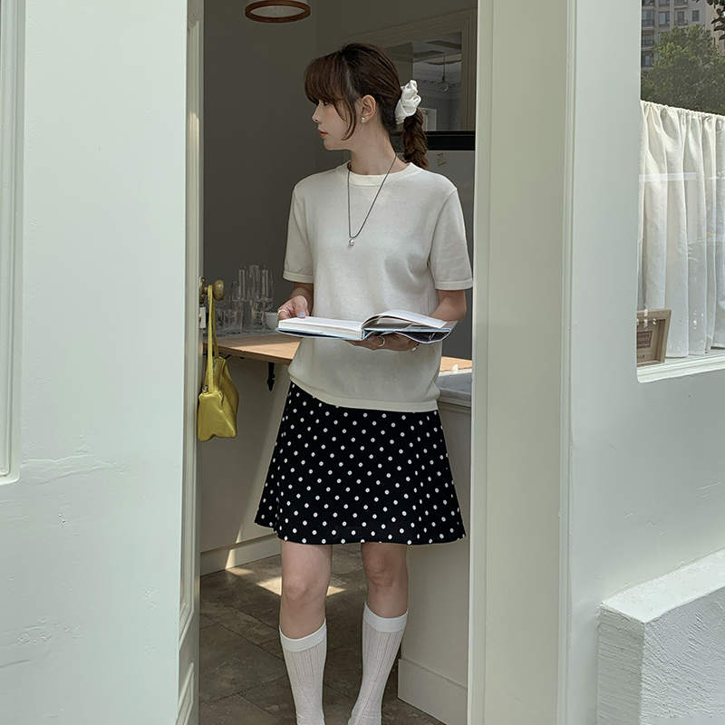 春夏 レディース コットンセーター 丸首 半袖 ジャンパー  - Summer Jumper Clothing のレビューと価格