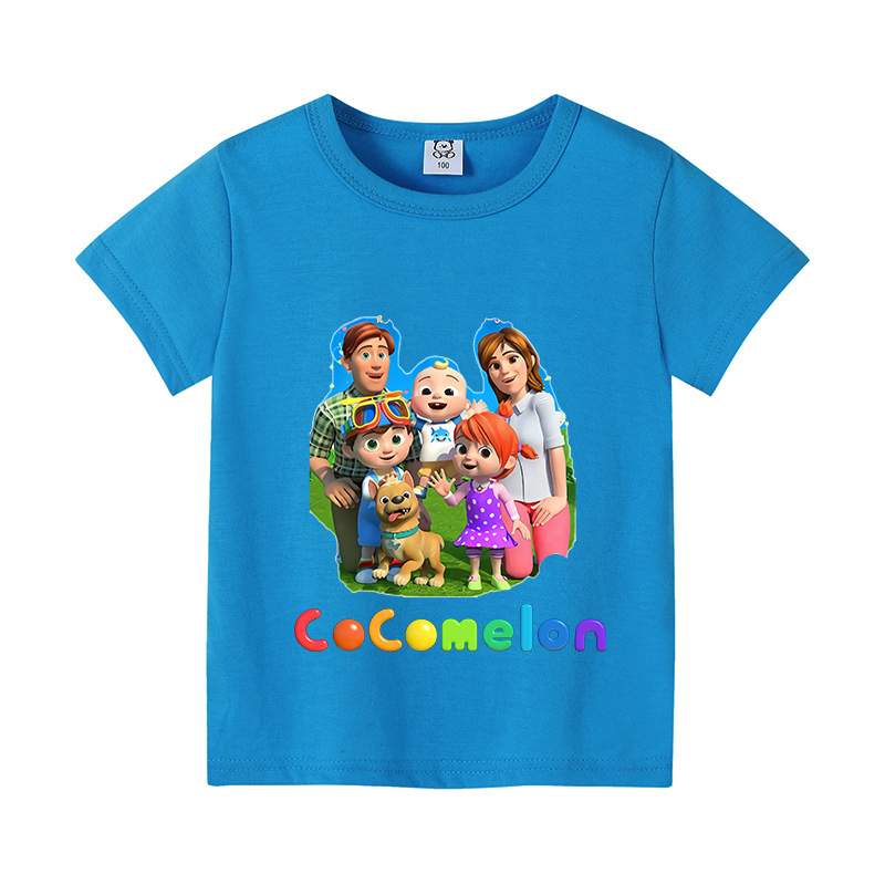 ココメロンズベビー Tシャツアニメ綿半袖シャツ男の子女の子夏 - Summer Clothing For Baby Boy のレビューと価格