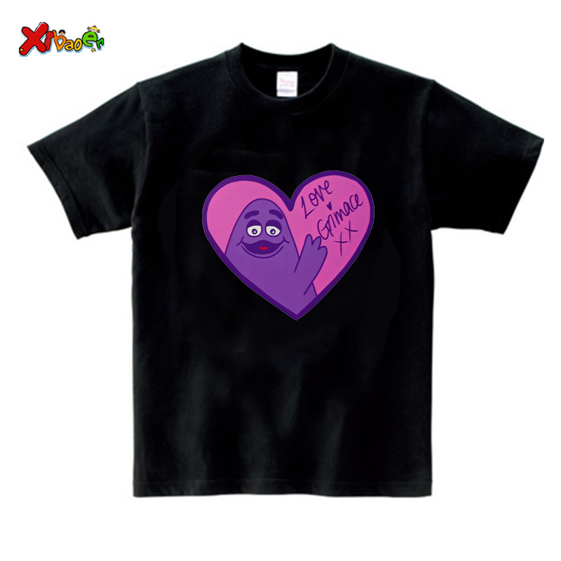 パーティー Tシャツ GRIMACE 誕生日 Tシャツ男の子 - Summer Clothing Images のレビューと価格