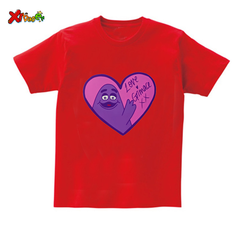 パーティー Tシャツ GRIMACE 誕生日 Tシャツ男の子 - Summer Clothing Images のレビューと価格