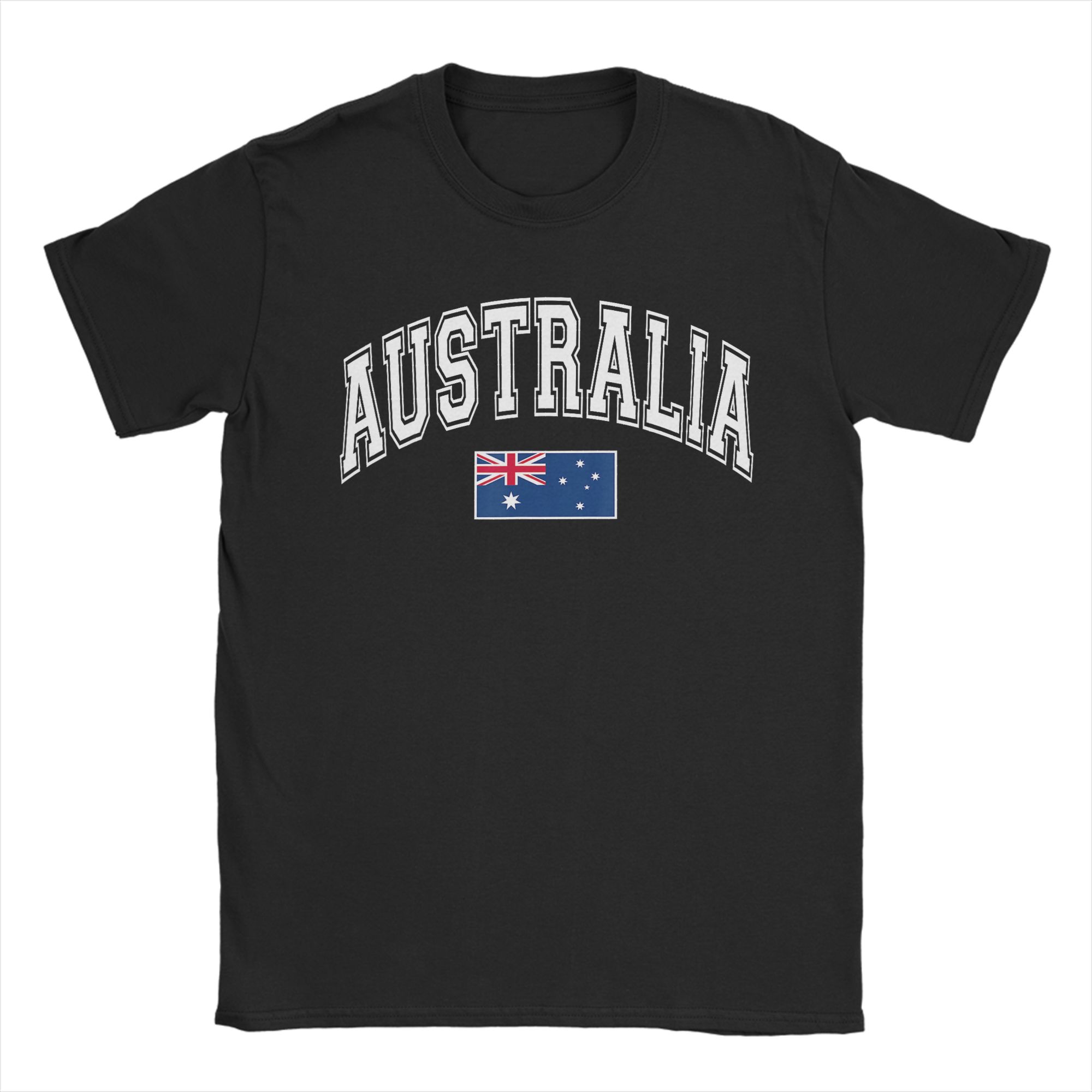 男性 Tシャツオーストラリアオーストラリア国旗ノベルティ純綿 - Summer Clothing Australia のレビューと価格