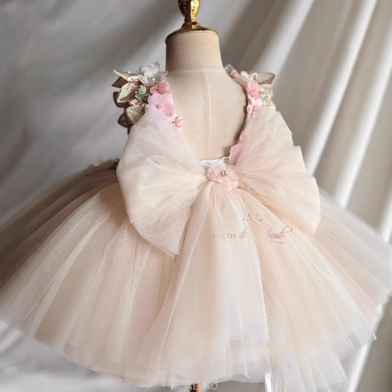 結婚式のドレス夏子供女の子最初の誕生日花柄プリンセスガウン衣 - Summer Clothing Baby Girl のレビューと価格