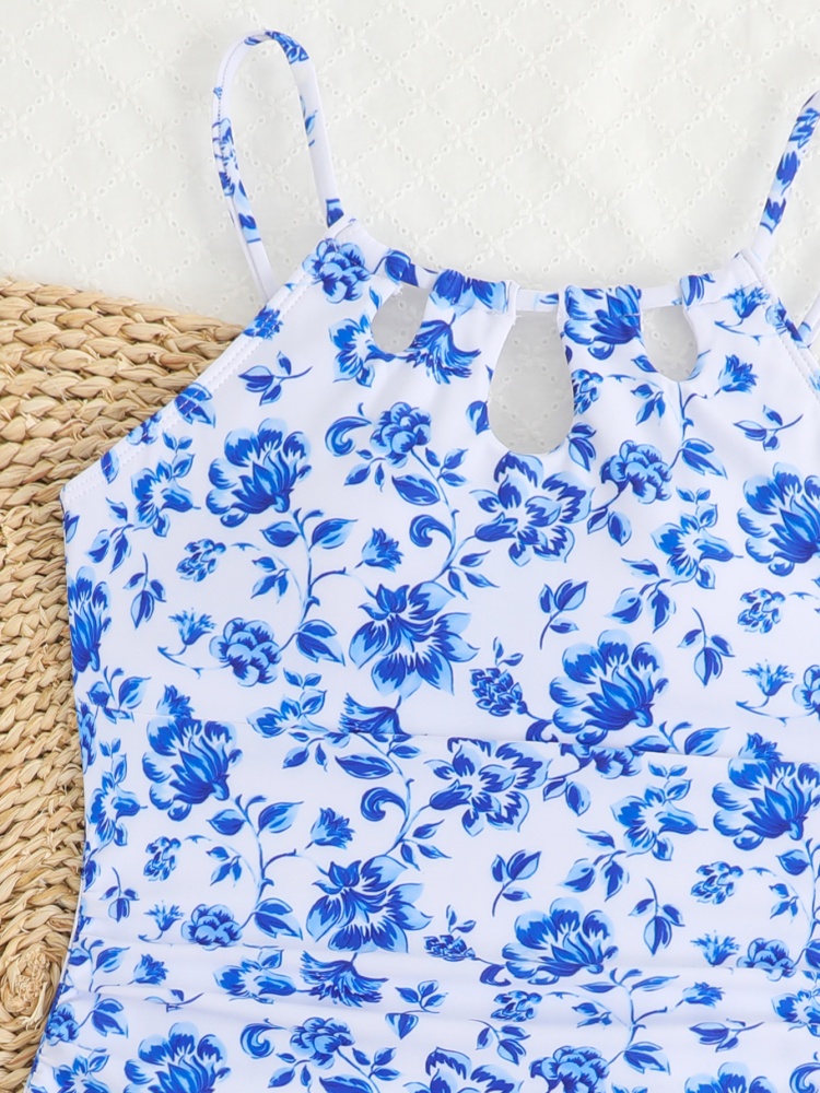 ワンピースガールズキッズ水着 2026 新しいブループリント - Swim Cover Up Mesh のレビューと価格